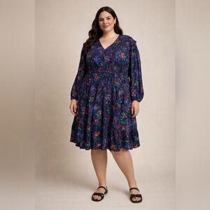 The Pioneer Woman Multicolor Floral Dress